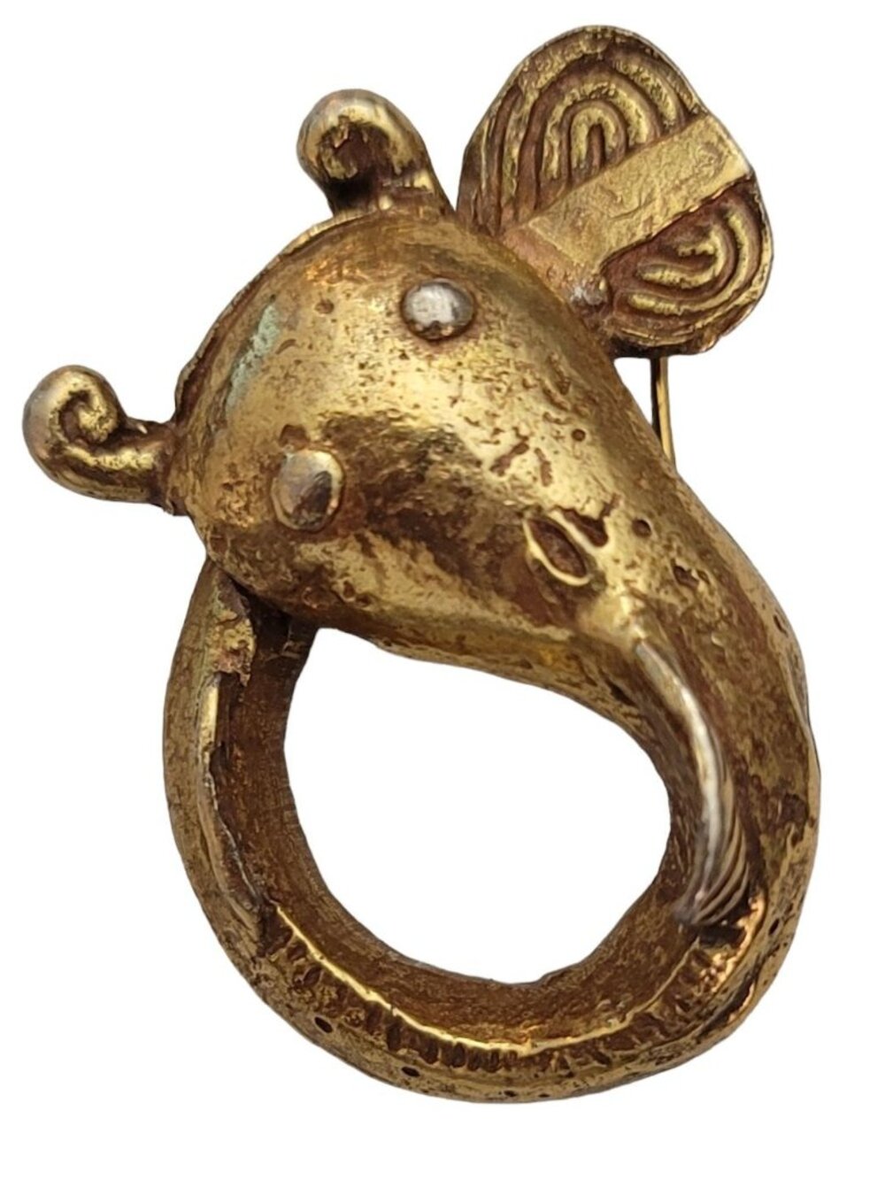 ALVA Studios Museum Replica Catfish Figural Pin Brooch, Signed E531